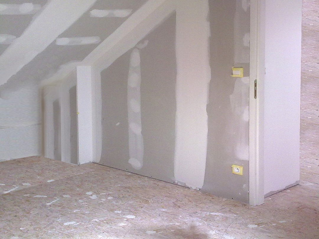 Murs en placoplâtre